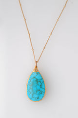 Turquoise Teardrop